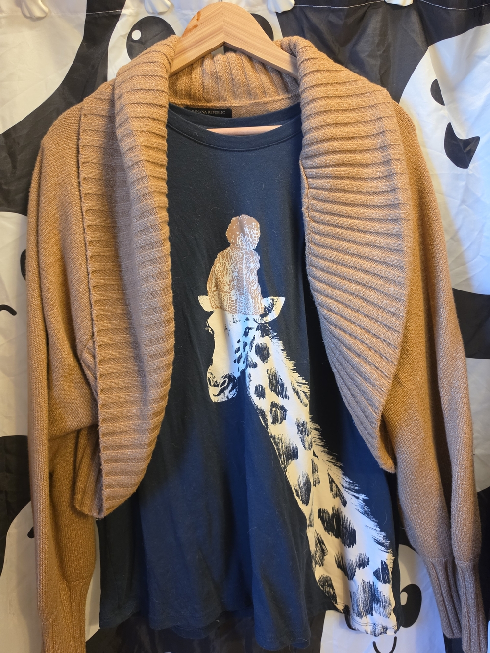 Banana Republic Camel Cropped Turtleneck Sweater